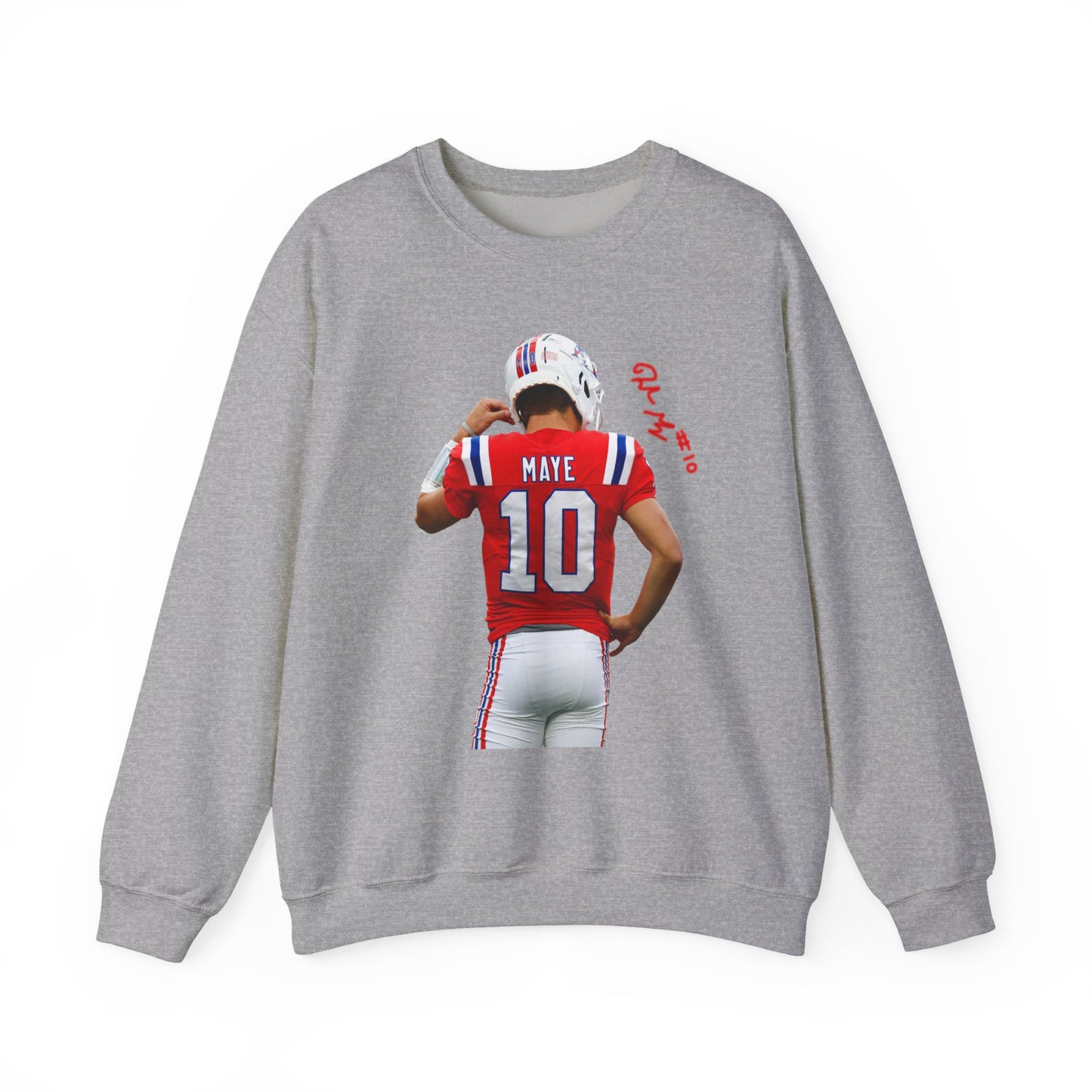 Drake Maye Crewneck Sweatshirt