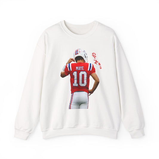 Drake Maye Crewneck Sweatshirt