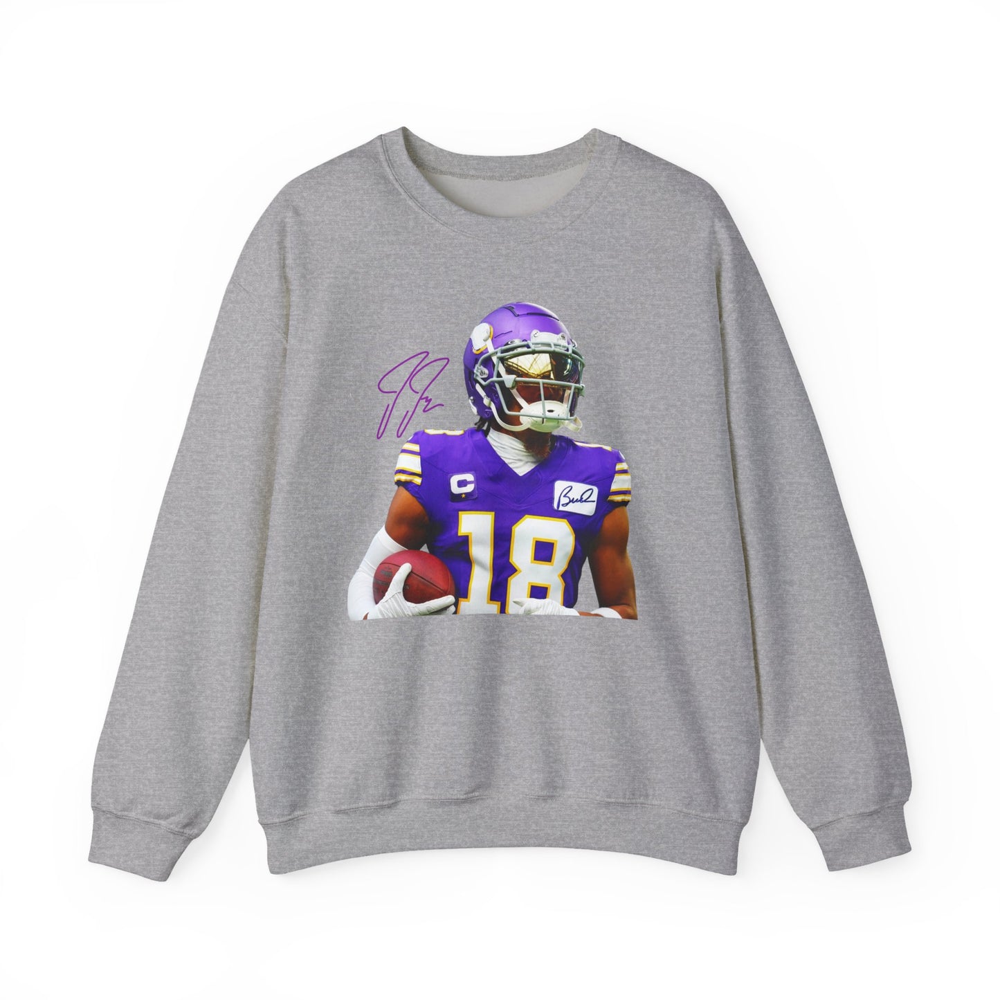 Justin Jefferson Crewneck Sweatshirt