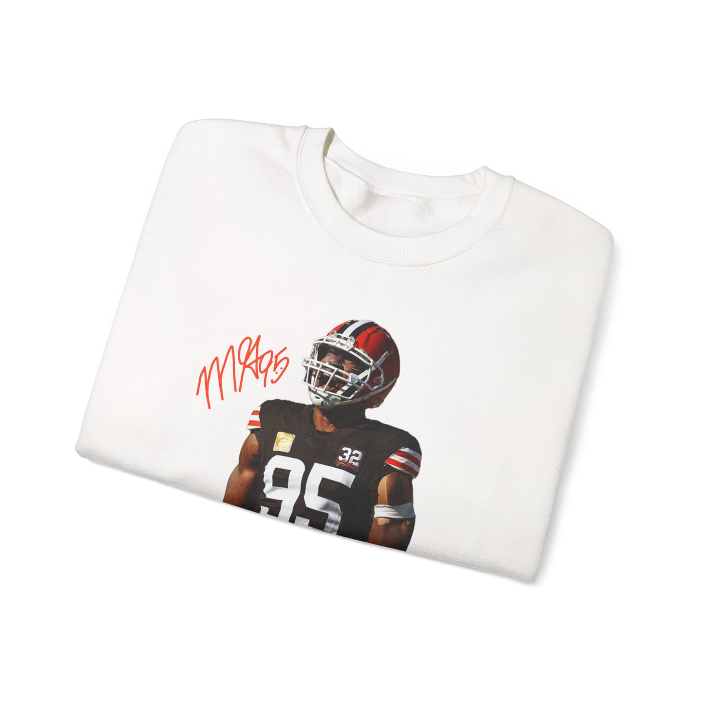 Myles Garrett Graphic Crewneck Sweatshirt