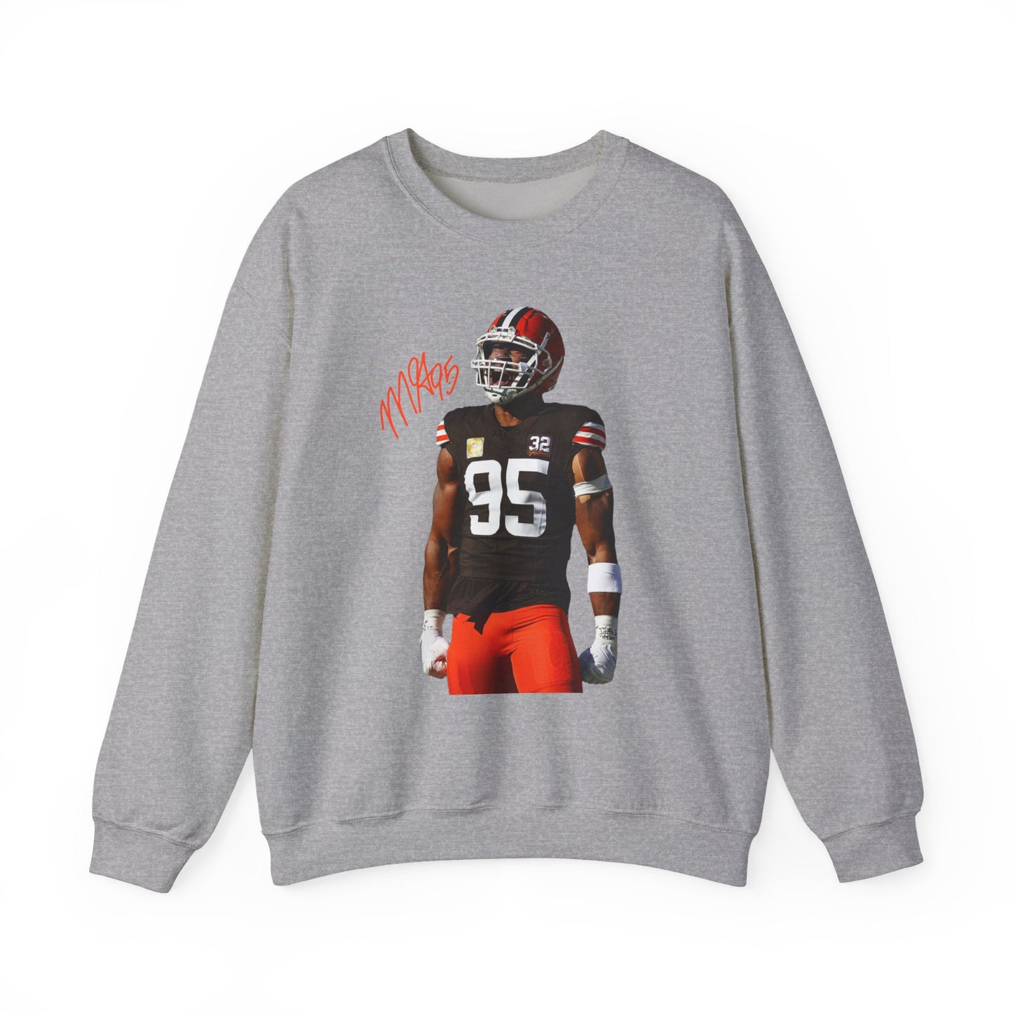 Myles Garrett Graphic Crewneck Sweatshirt