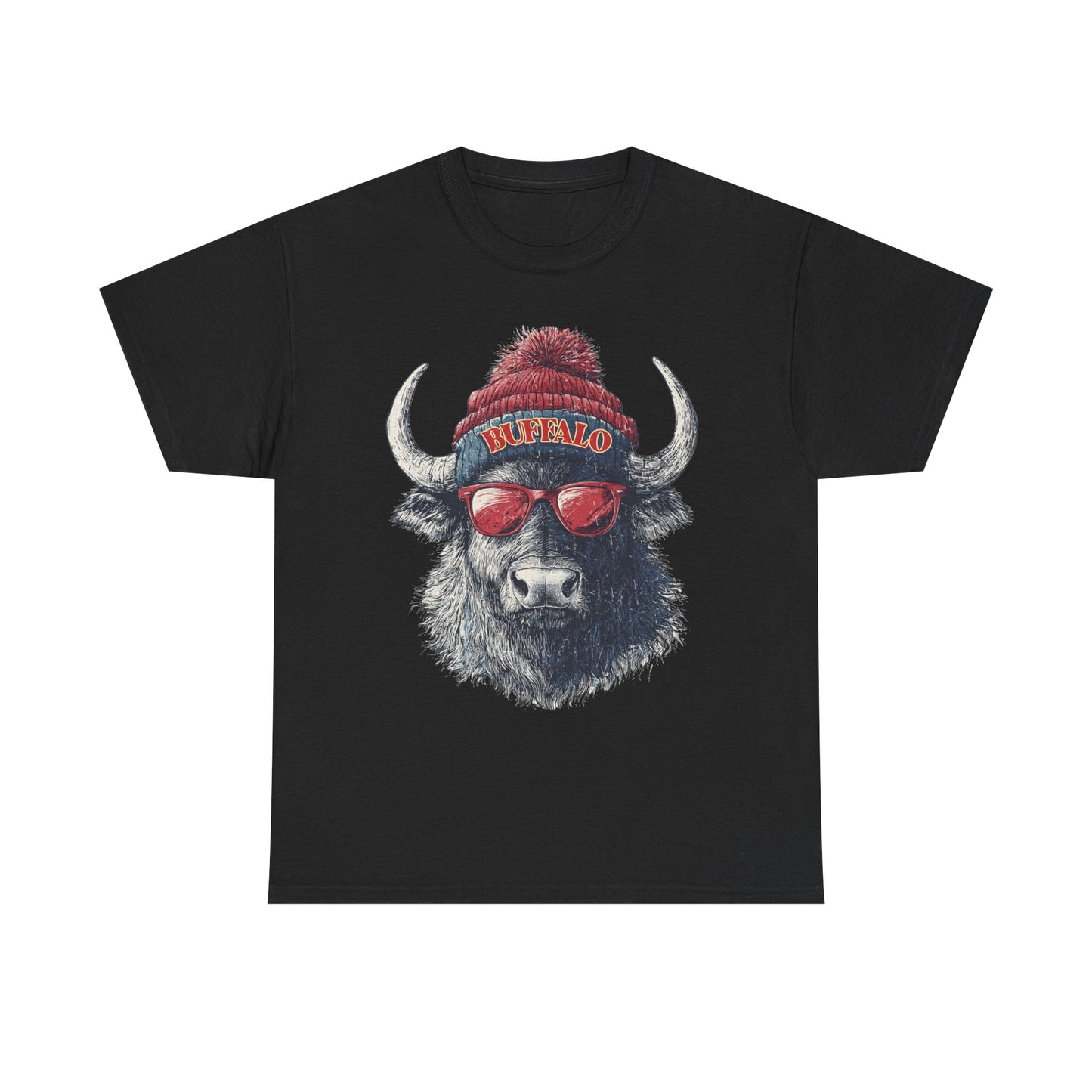 Vintage Buffalo Design Tee